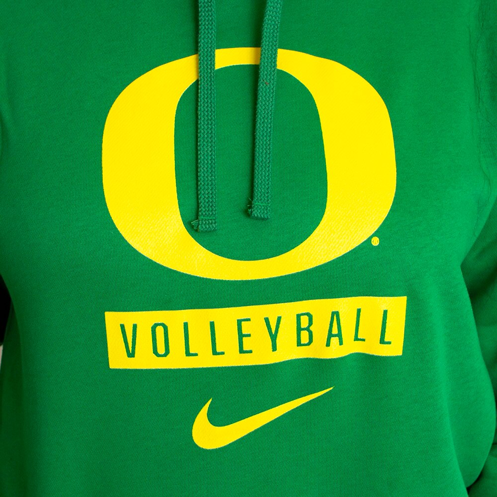 Kelly Nike Club Fleece O Volleyball Hood